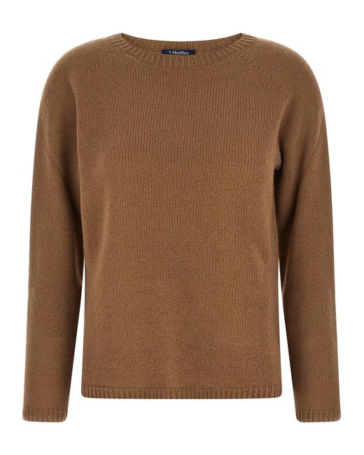 Max Mara Brown Max Mara 'S 'Georg' Sweater