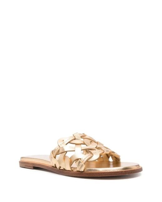 Gianvito Rossi Multicolor Shoes Nappa Silk Washed