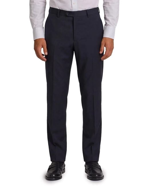 Tagliatore Blue Biue Napoli Single-Breasted Virgin Wool Suit for men