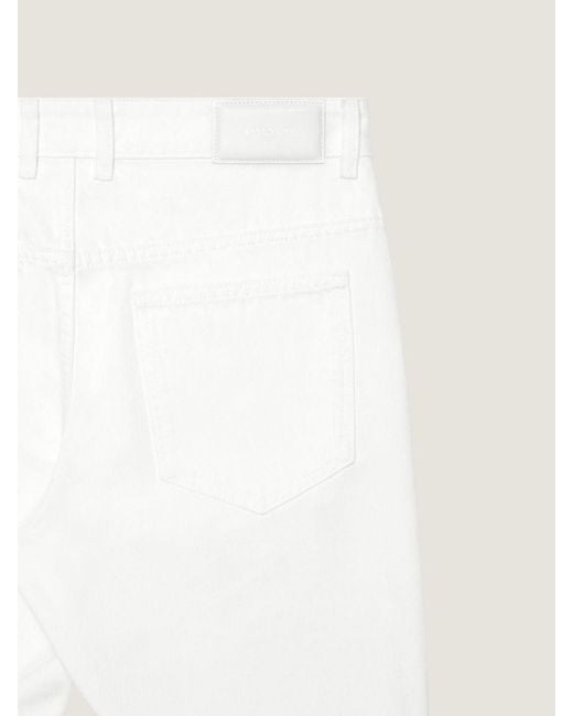Givenchy White Straight Fit Denim Pants for men