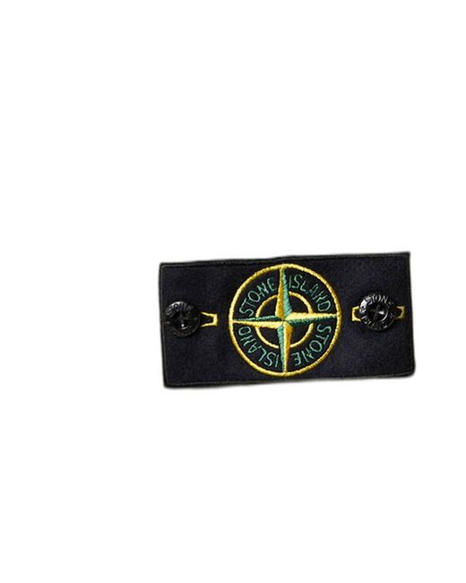 Stone Island Green Logo-Patch Sweater for men
