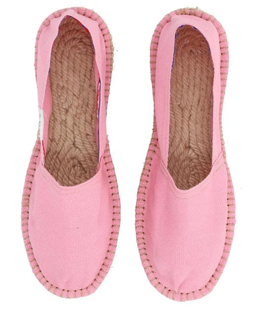 A.P.C. Pink Cotton Flats