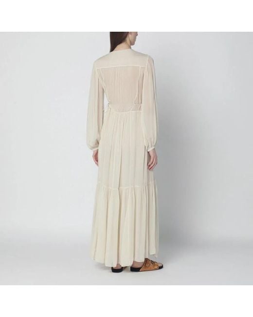 Isabel Marant Natural Ecru Viscose Jacket