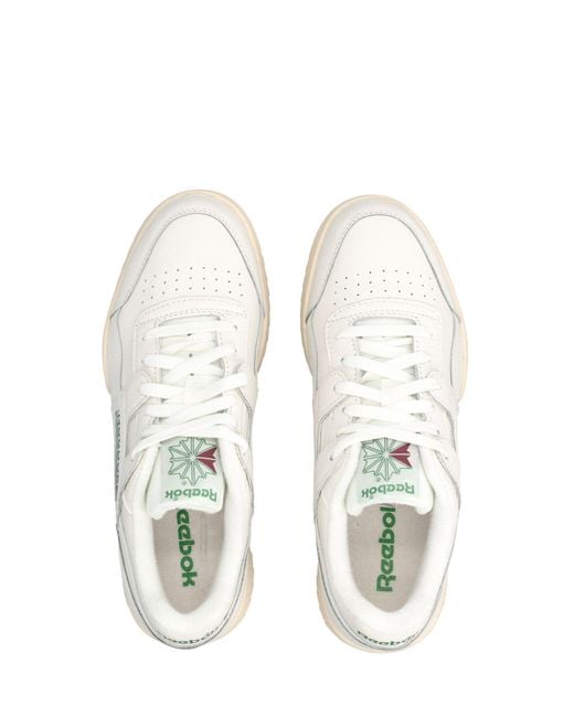 Reebok White Workout Plus Ripple
