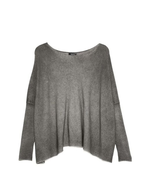 Avant Toi Gray Cahsmere Oversized Sweater