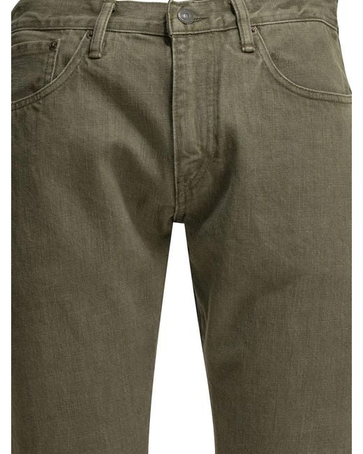 RRL Green Straight-Leg Jeans for men