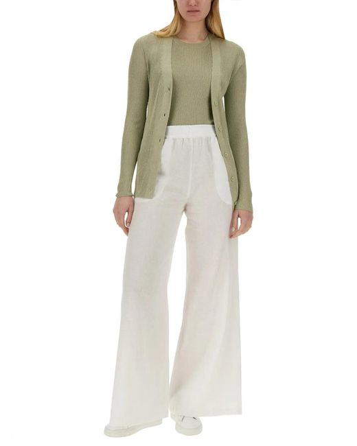 Fabiana Filippi Green Knitted Tops
