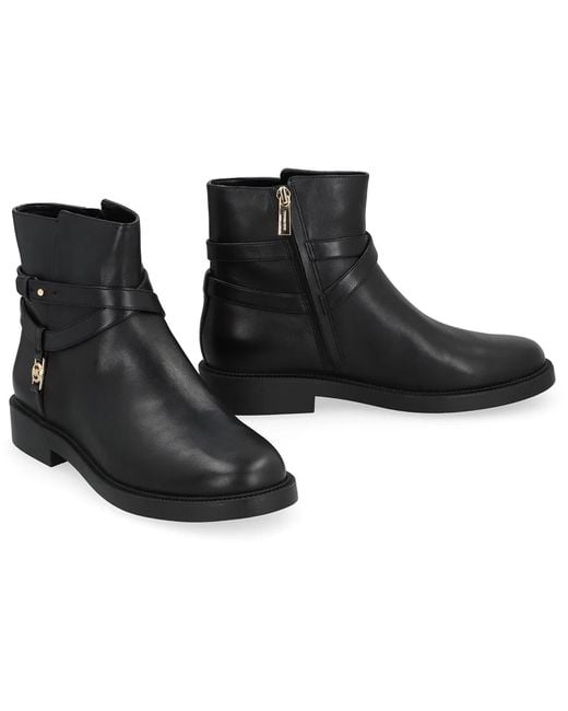 MICHAEL Michael Kors Black Abigail Flat Bootie