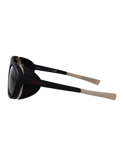 Vuarnet Black Injected Sunglasses