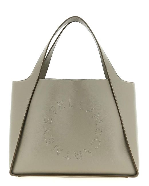 Stella McCartney Natural 'The Logo Bag' Shopping Bag