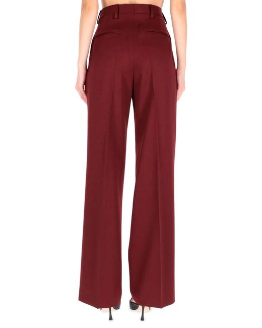 Dries Van Noten Red Pants Portias