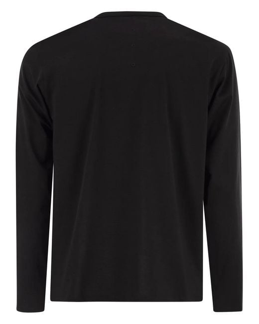 Premiata Black Cotton Jersey T-Shirt for men