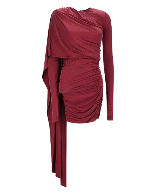 ANDAMANE Women's Red Xenia Mini Dress
