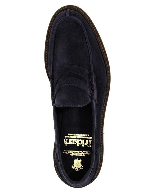 Tricker's Blue 'Adam' Loafers for men