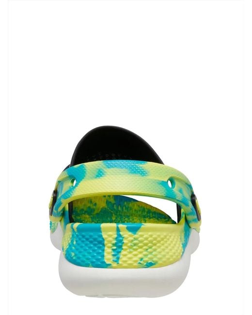 CROCSTM Green Literide 360 Marbled Clog