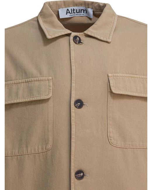 Altum Natural Cotton Jacket for men