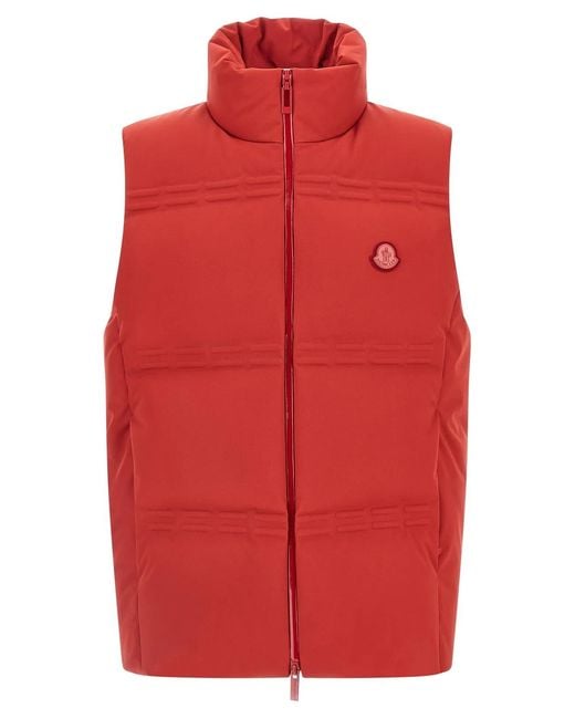 Moncler Genius Red Moncler X A$Ap Rocky 'Sparky' Vest for men