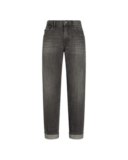 Dolce & Gabbana Gray Dolce & Gabbana Pantalone for men