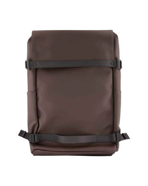Rains Brown Otg W3 Rucksack