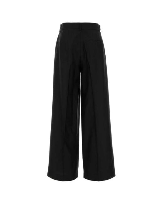 Alberta Ferretti Black Pantalone