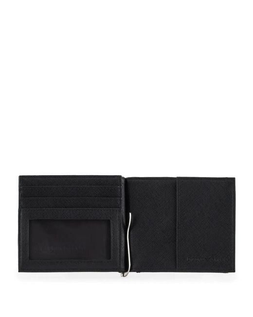 Emporio Armani Black Classic Wallet for men