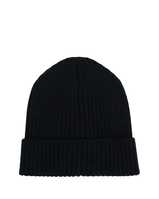 Moncler Black Kids Mixed-Fibre Hat