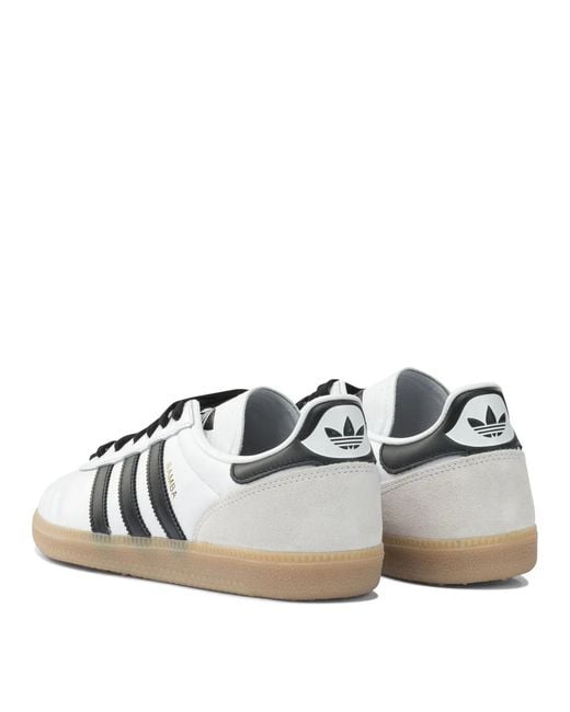 Adidas Originals White "Samba Jp" Low-Top Sneakers for men