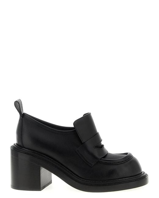 Moschino Black 'Olivia' Loafers
