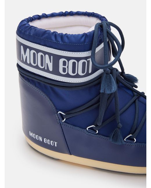 Moon Boot Blue Mb Icon Low Nylon