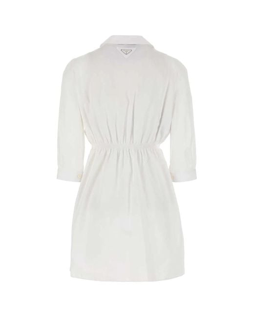 Prada White Abito