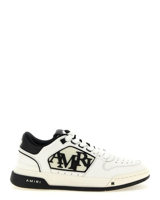 Amiri White 'Classic Low' Sneakers
