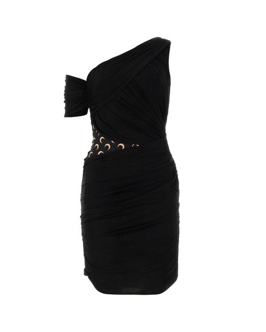 MARINE SERRE Black Abito