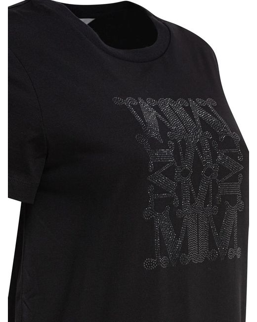 Max Mara Black "Maxmarabesque" T-Shirt