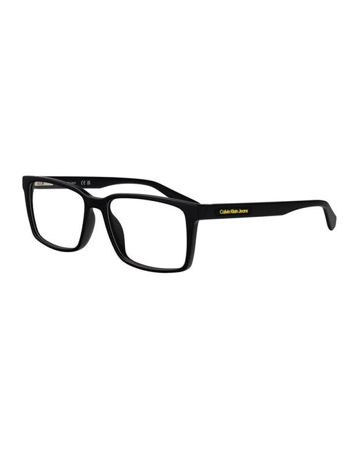 Calvin Klein Black Matte Injected Glasses for men