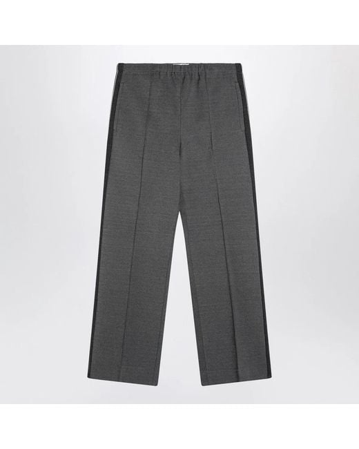 Miu Miu Gray Anthracite Knitted Trousers