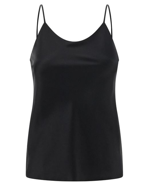 Max Mara Black 'Ontano' Top