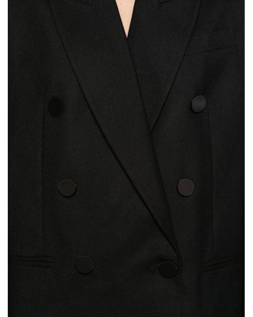 Zimmermann Black Valiant Wool Blazer Jacket