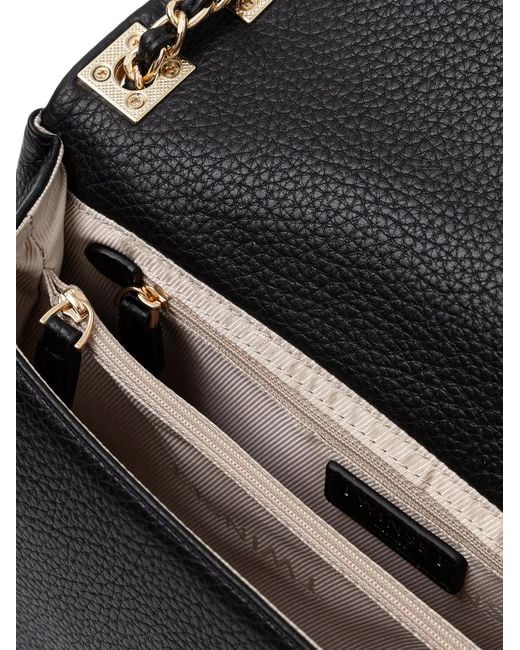 Twinset Black Logo-Lettering Cross Body Bag