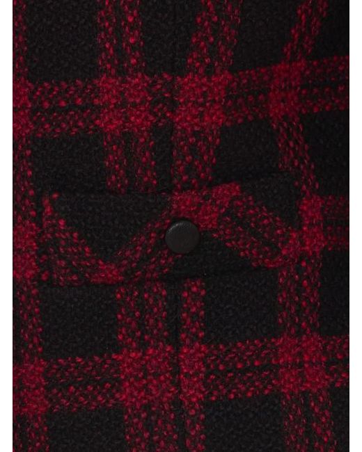 Pinko Red Polyester Jacket