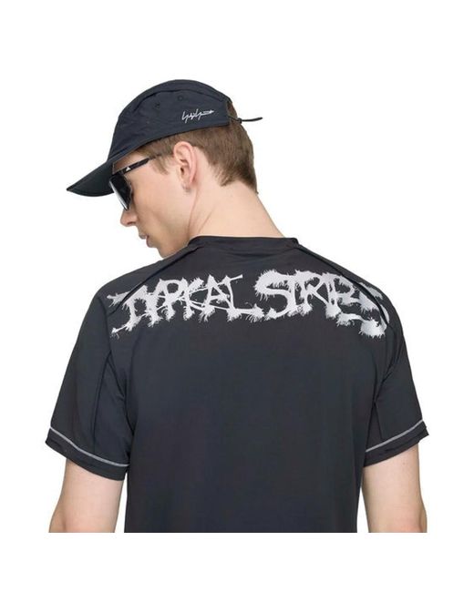 Y-3 Black Running T-Shirt for men