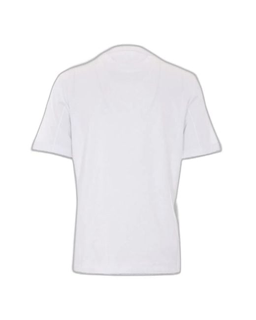 Brunello Cucinelli White T-Shirt for men