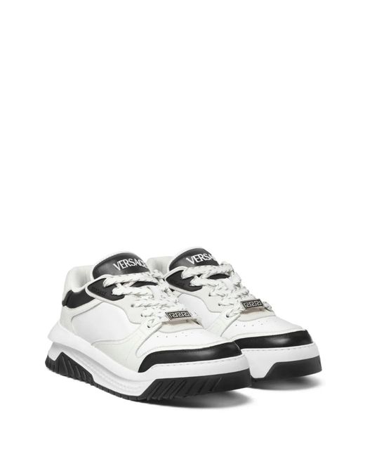 Versace White Odyssey Sneaker for men