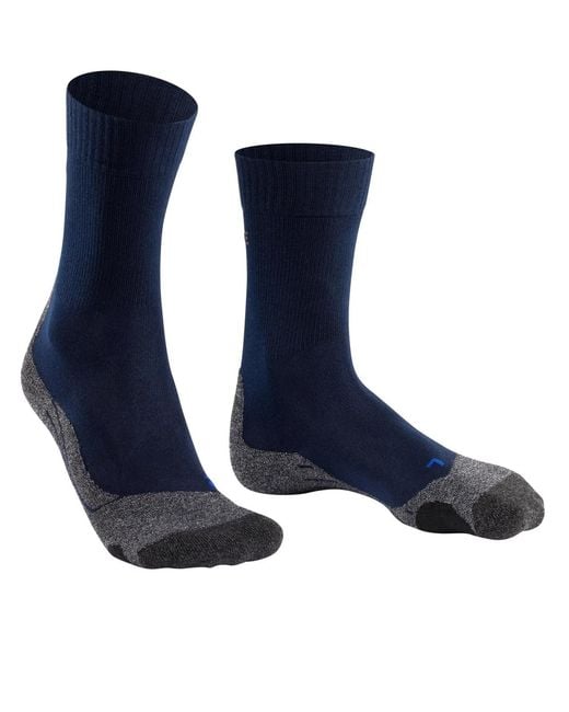 Falke Blue Tk2 Cool Hiking Socks