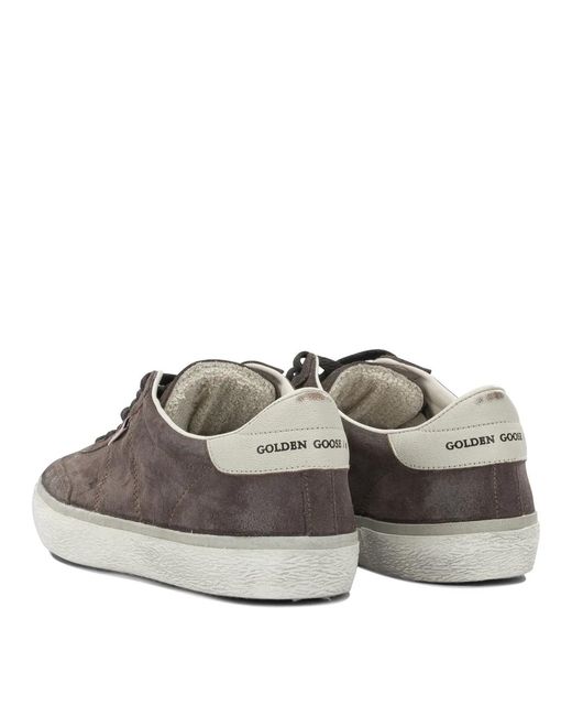 Golden Goose Deluxe Brand Brown "Soul Star" Low-Top Sneakers for men