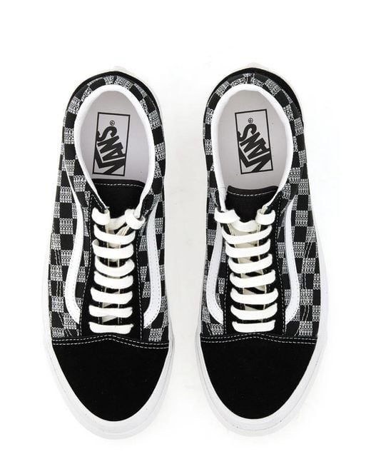 Vans White Sneaker Check Old Skool 36