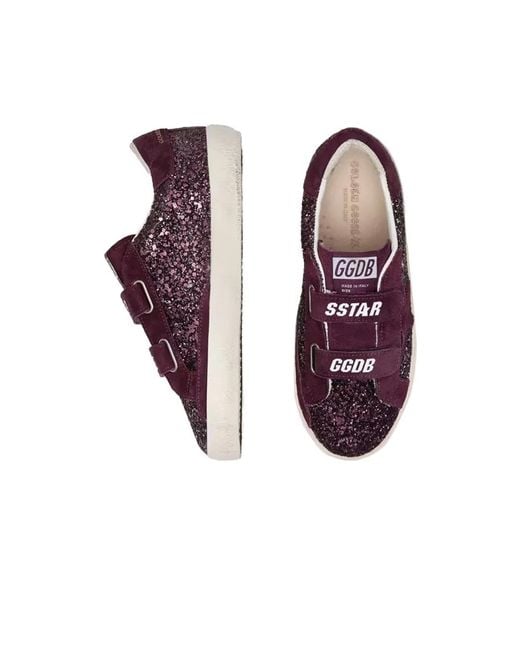 Golden Goose Deluxe Brand Purple Sneaker
