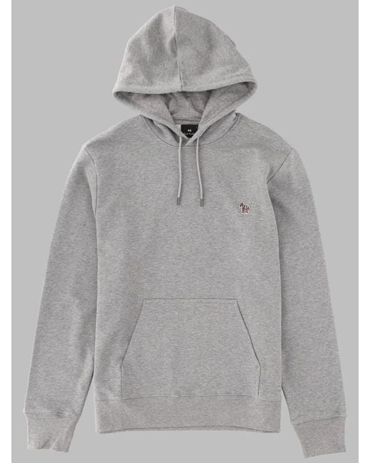 Paul Smith Gray Organic Cotton Hoodie for men