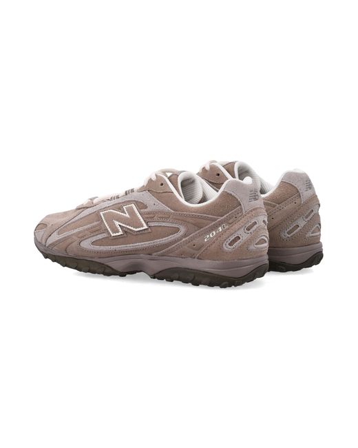 New Balance Brown 204L Suede Sneakers