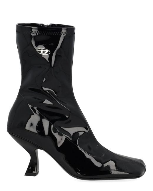 DIESEL Black Boots "D-Amber Md"