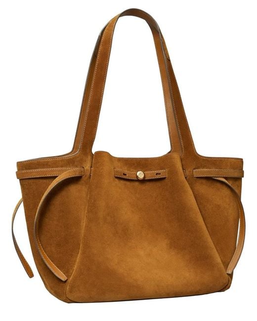 Tory Burch Brown Romy Shopper Bag